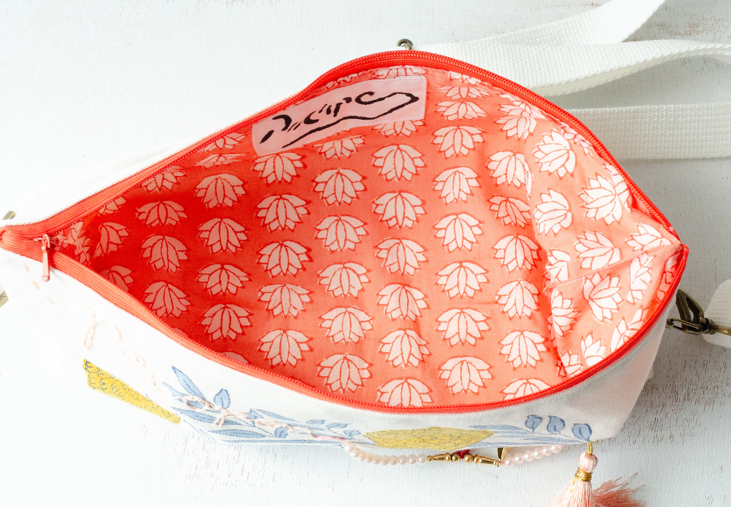 (New)横長ポシェット【オレンジ】