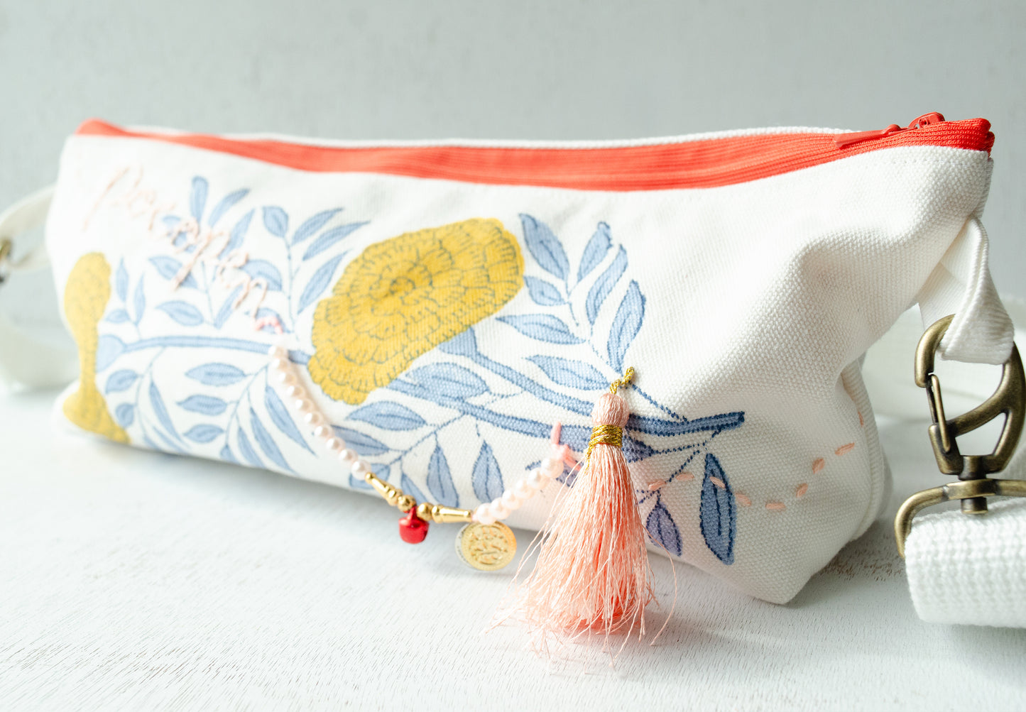 (New)横長ポシェット【オレンジ】