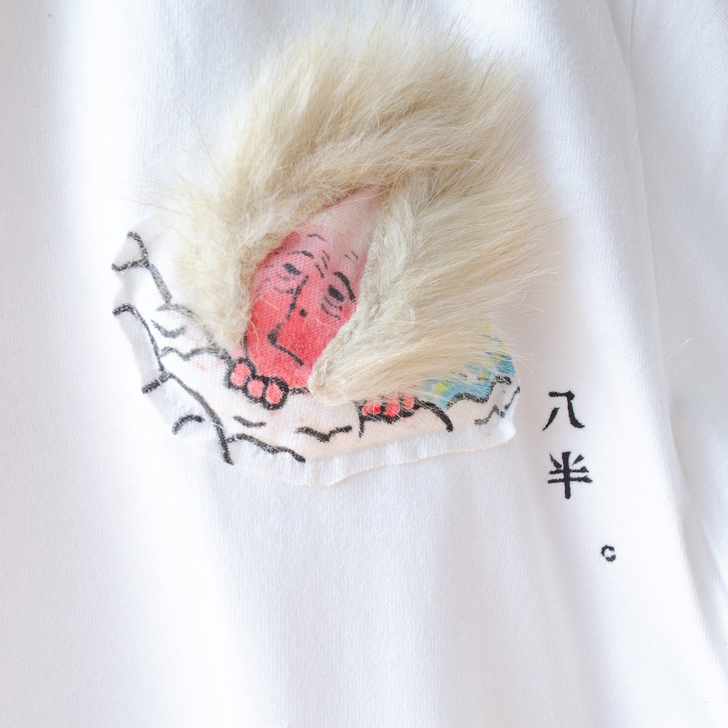 【new】八半Tシャツ(猿)