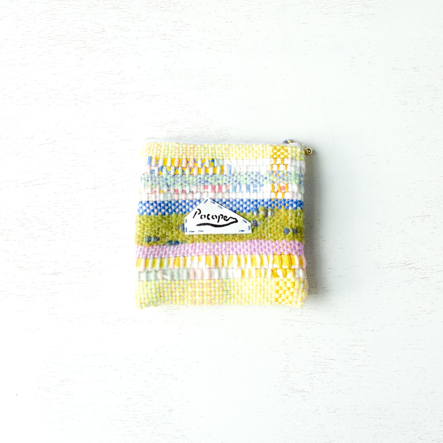 【New】裂き織りポーチ(14cm)