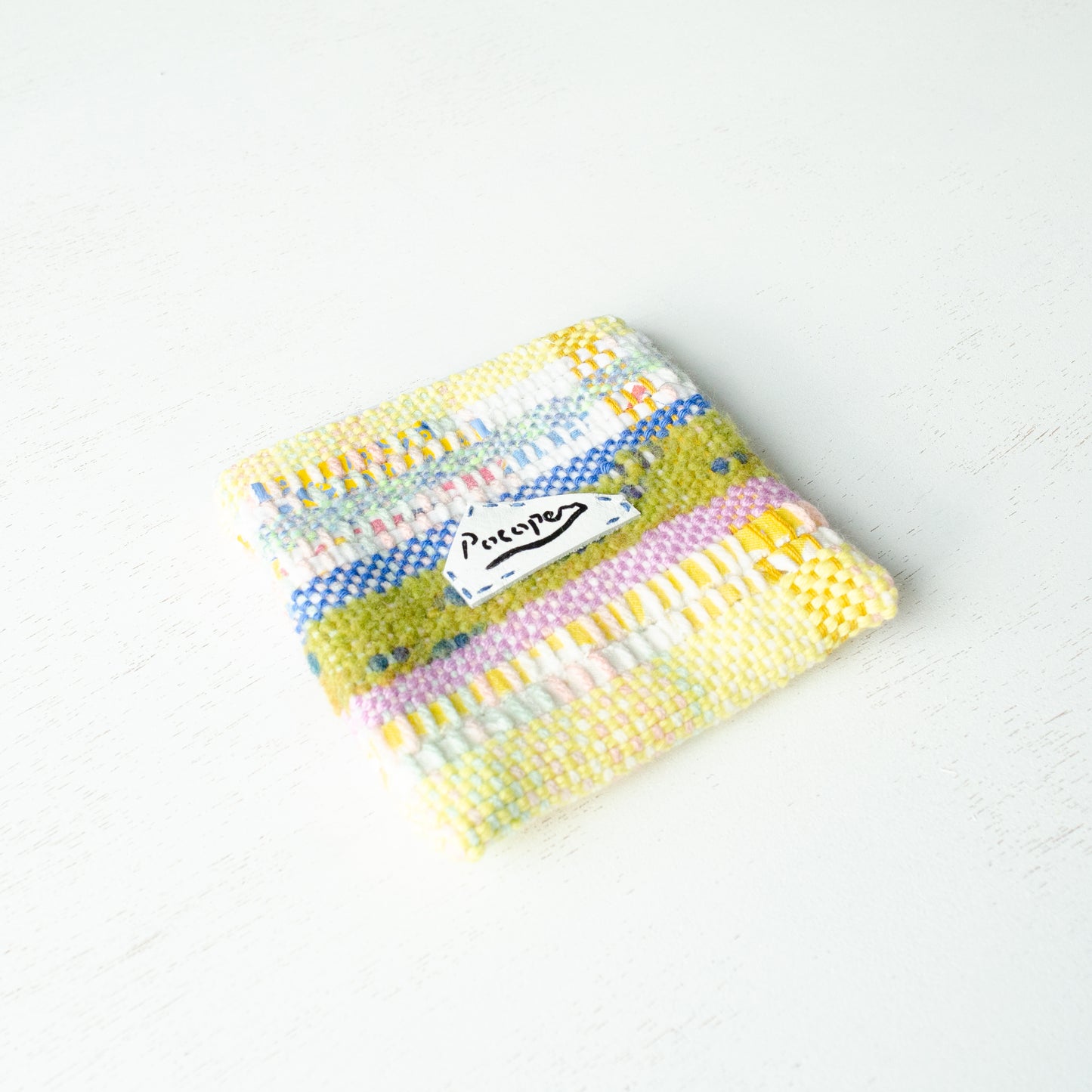 【New】裂き織りポーチ(14cm)