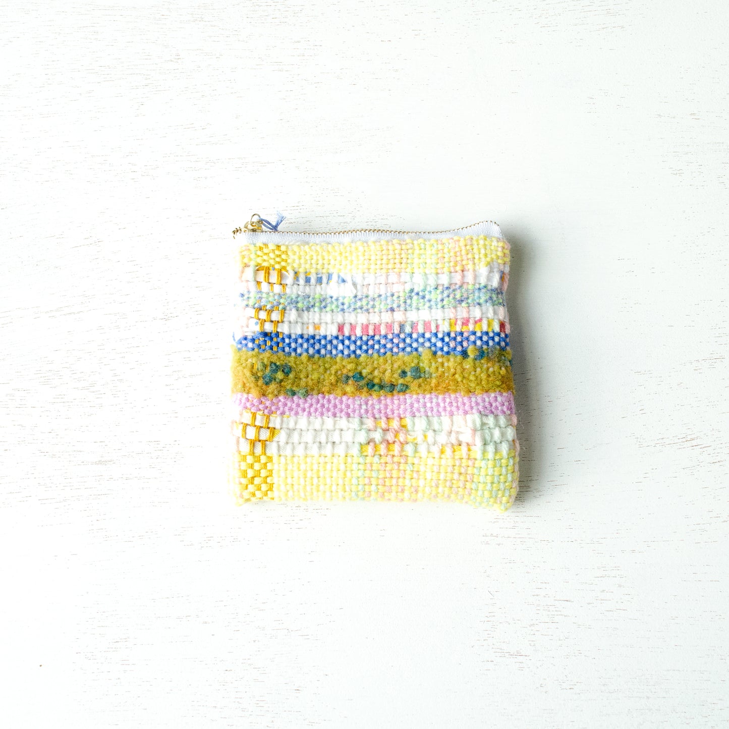 【New】裂き織りポーチ(14cm)