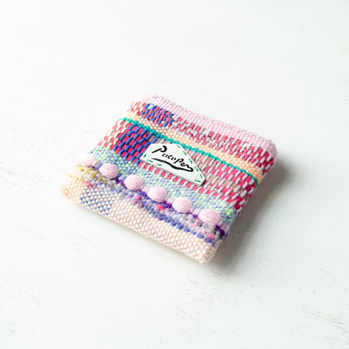 【New】裂き織りポーチ(14cm)