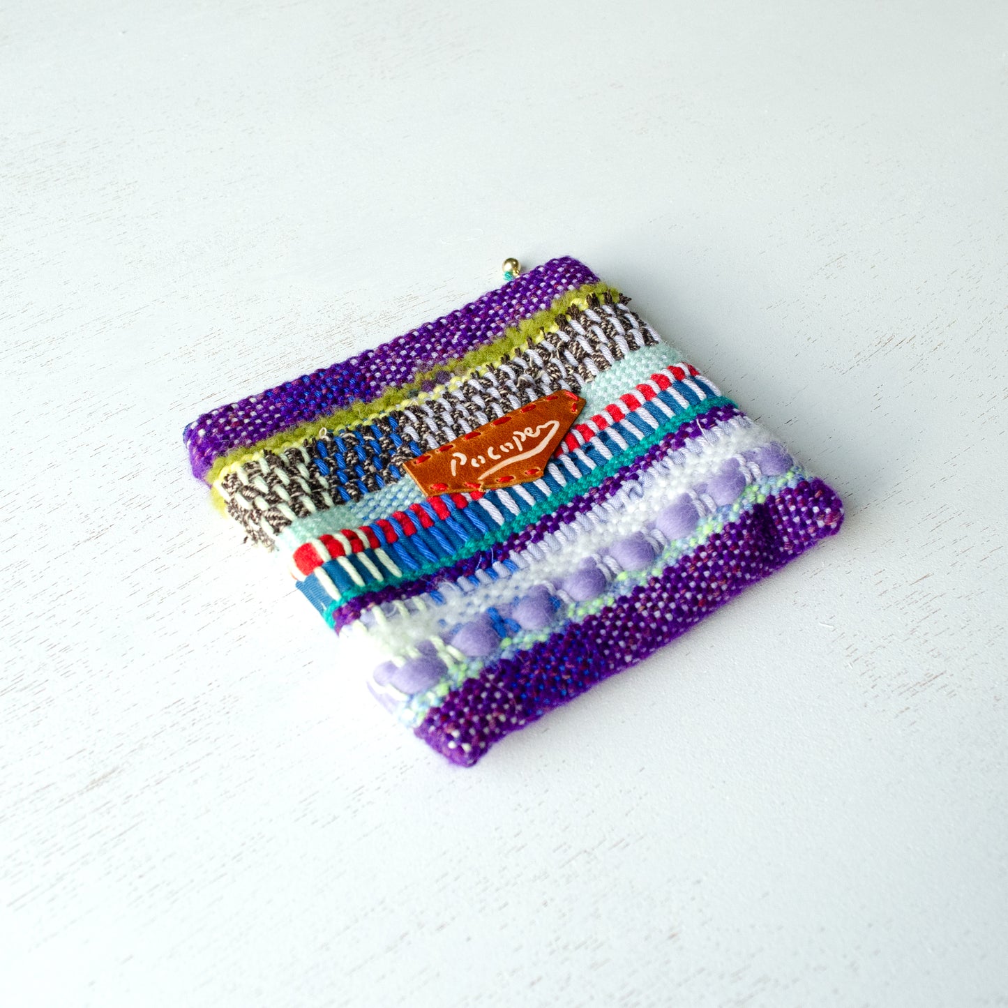 【New】裂き織りポーチ(14cm)