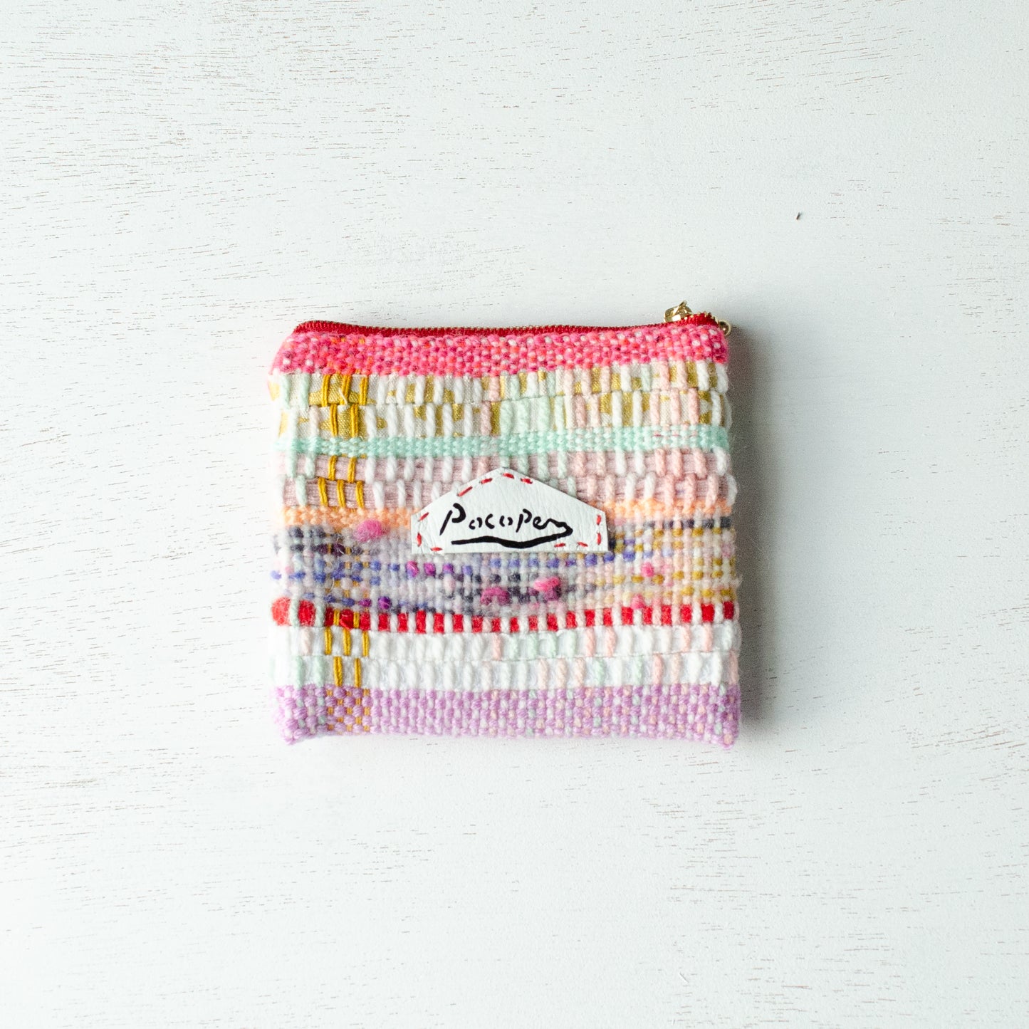 【New】裂き織りポーチ(14cm)