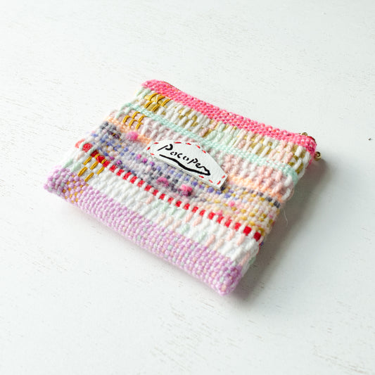 【New】裂き織りポーチ(14cm)