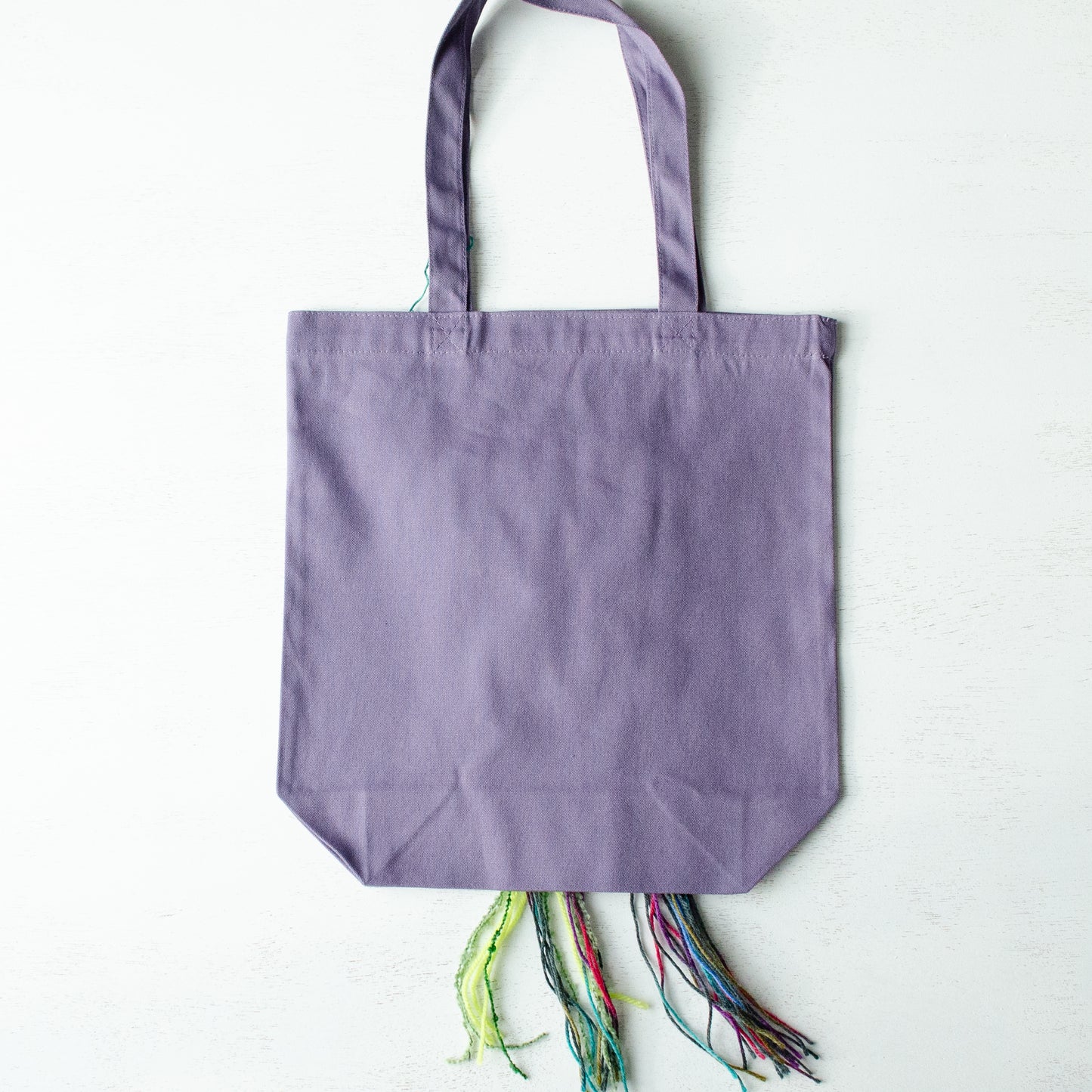 (New)裂き織りトート【ストーンパープル】
