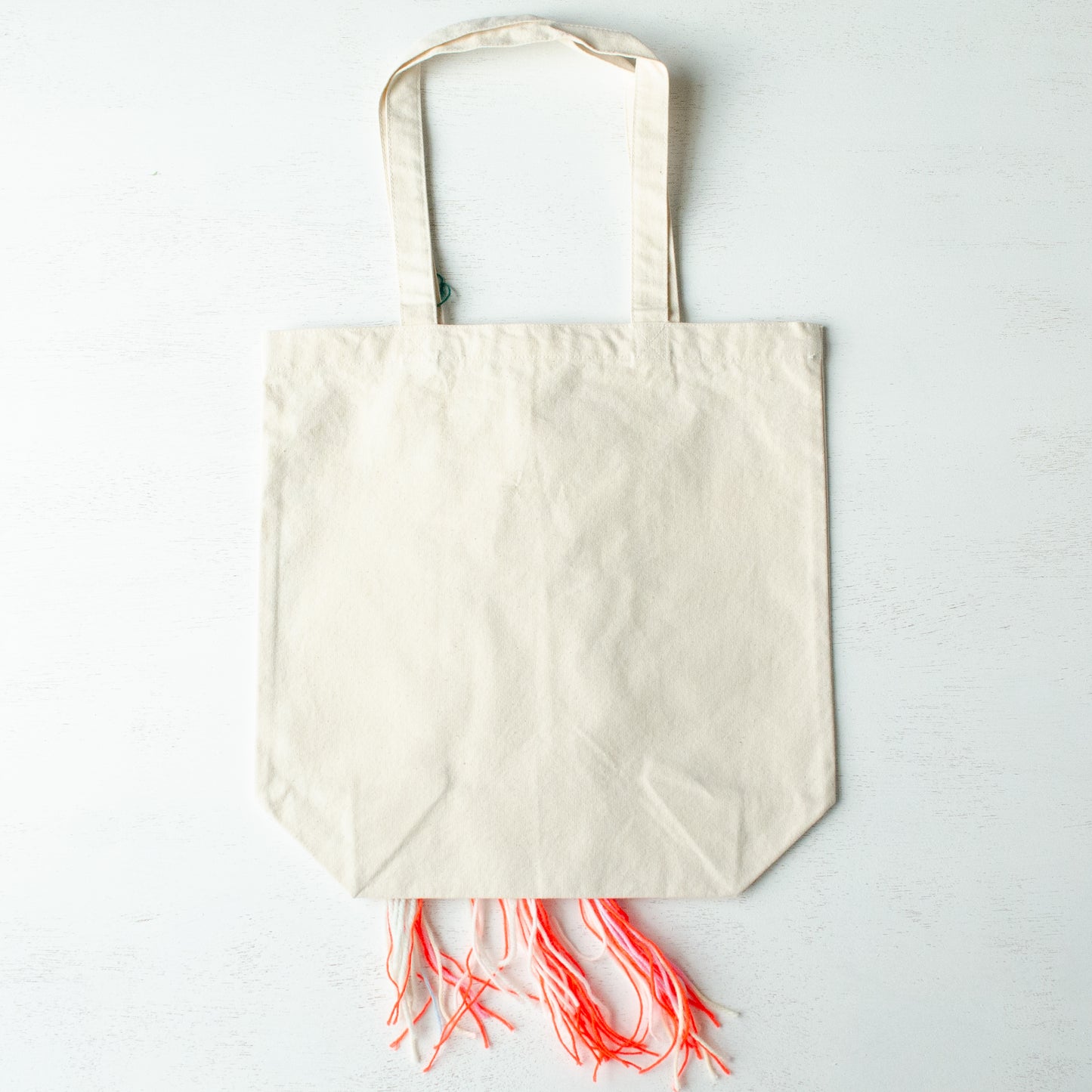 (New)裂き織りトート【ナチュラル】