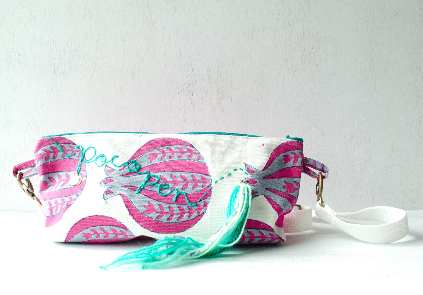 (New)横長ポシェット【赤】