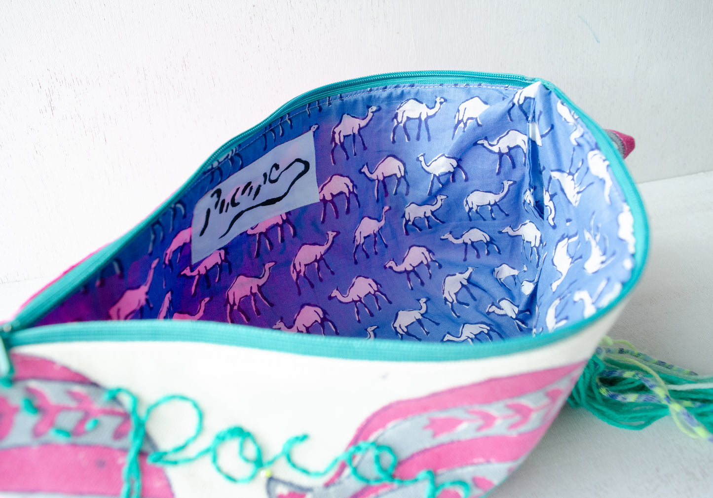 (New)横長ポシェット【赤】