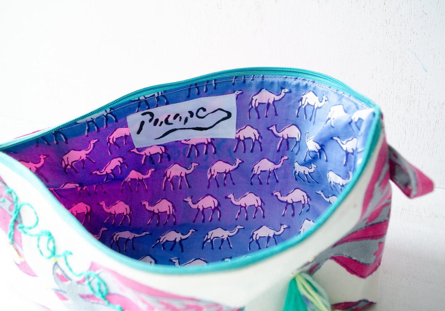 (New)横長ポシェット【赤】