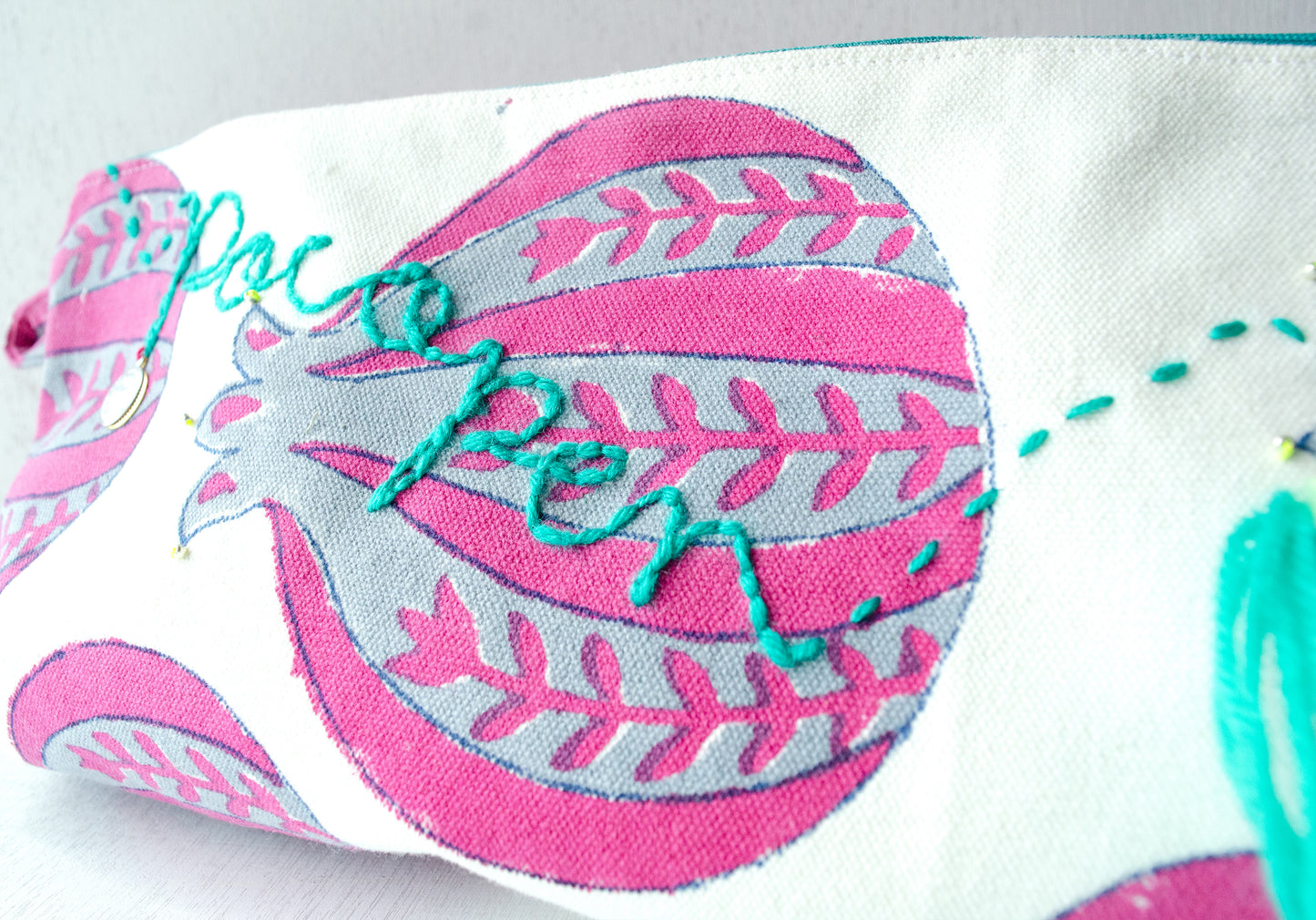 (New)横長ポシェット【赤】