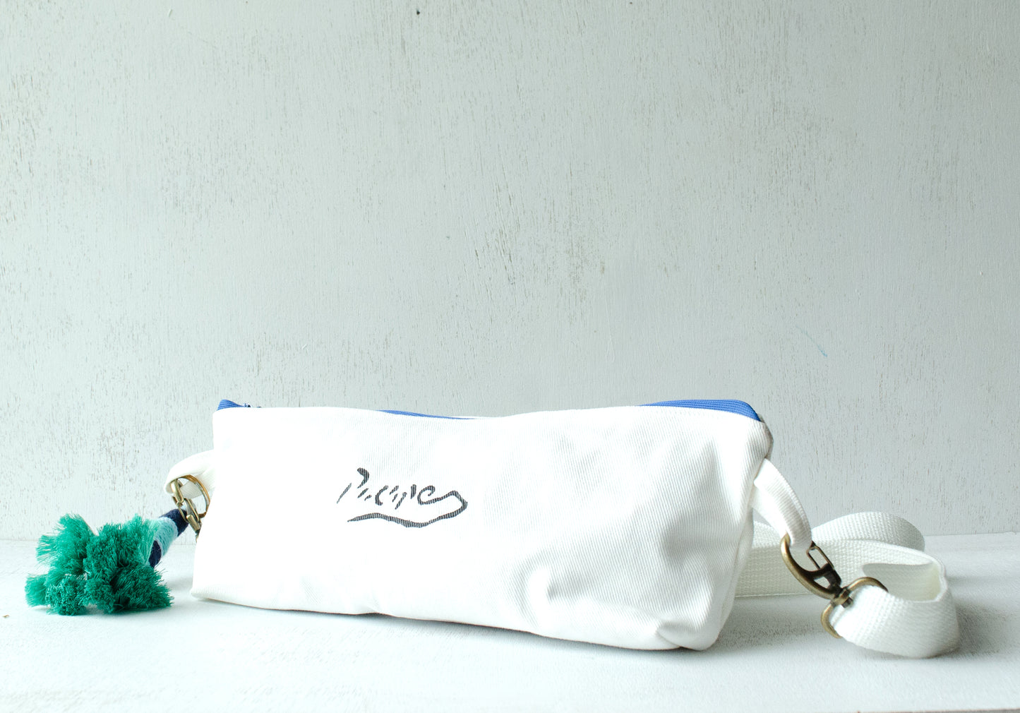 (New)横長ポシェット【青】