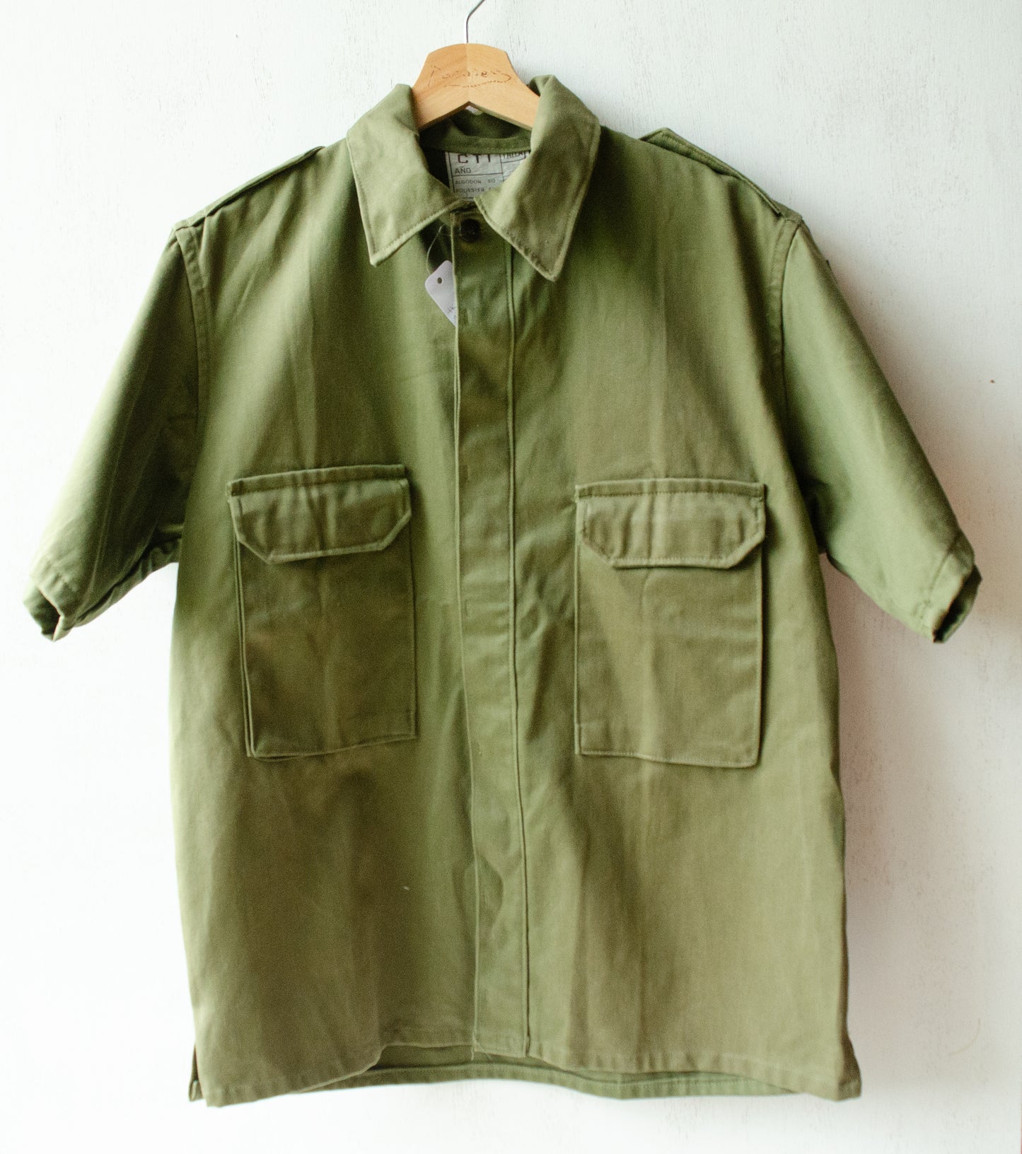 　【new】リメイクシャツ (green)