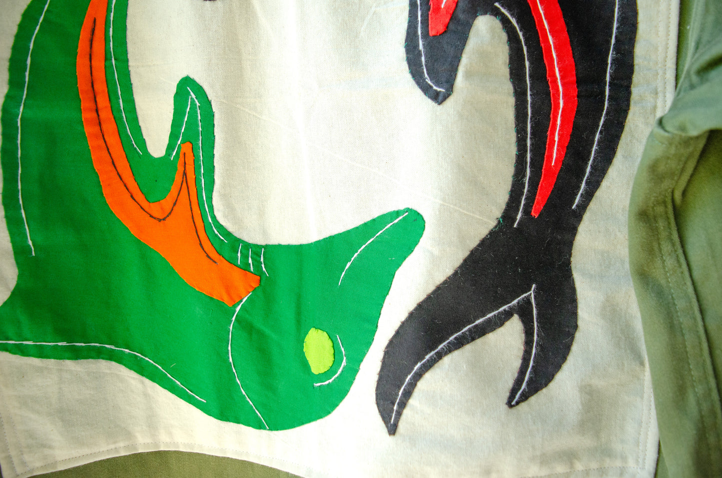 　【new】リメイクシャツ (green)