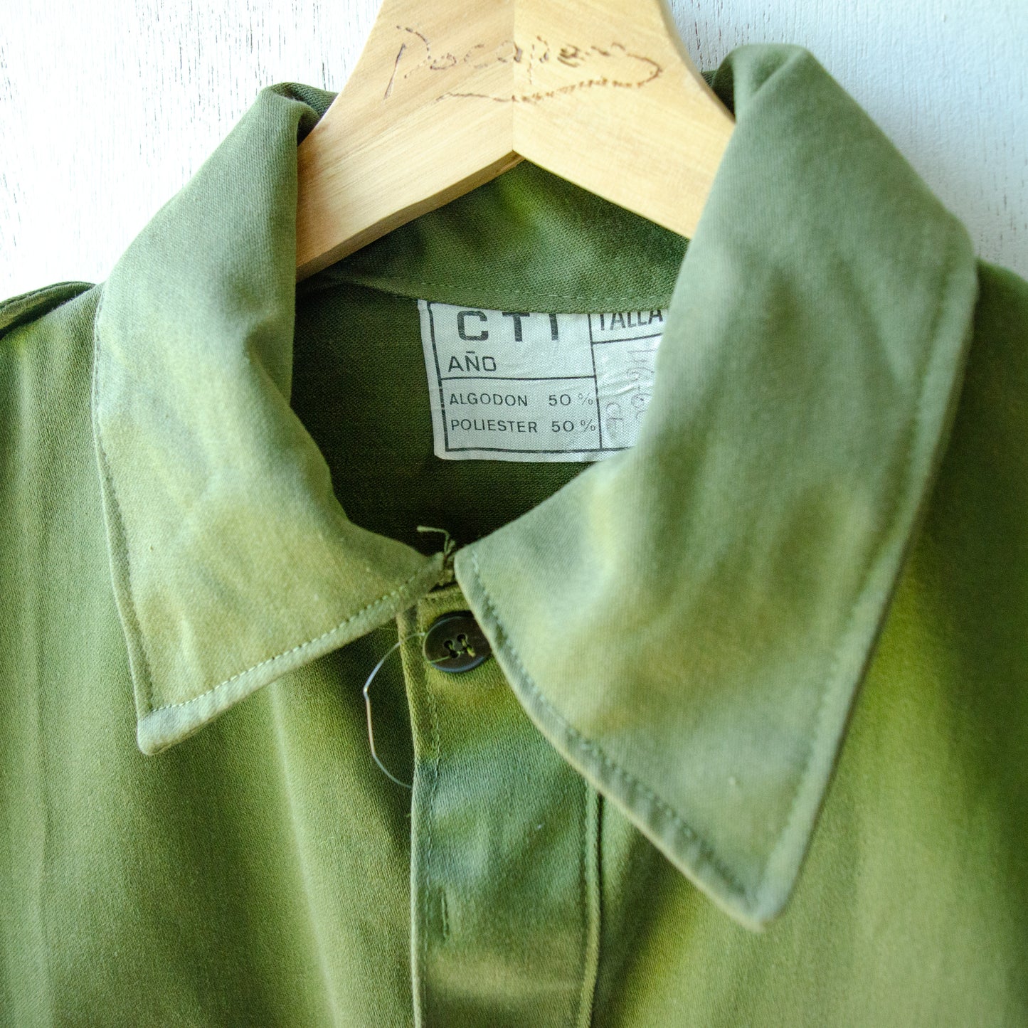 　【new】リメイクシャツ (green)