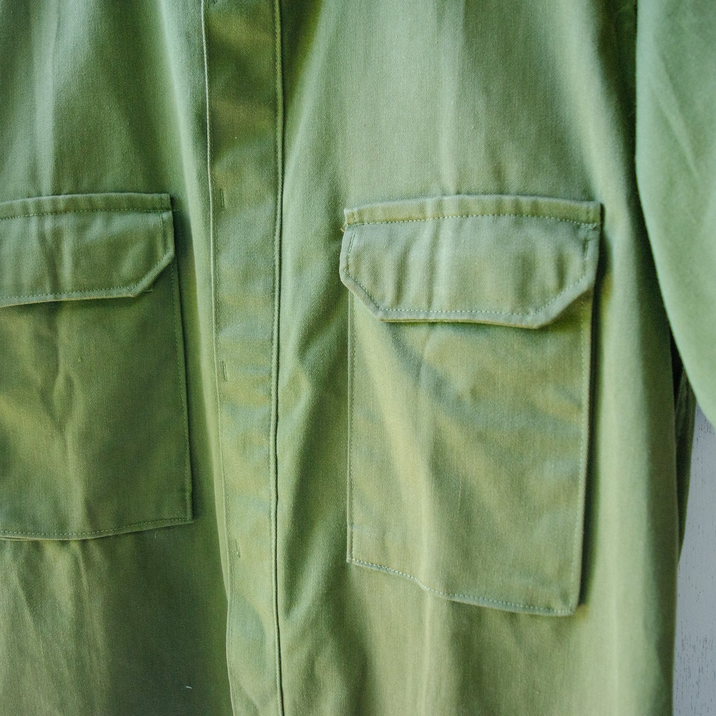 　【new】リメイクシャツ (green)