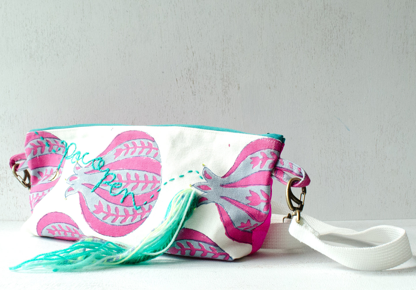 (New)横長ポシェット【赤】