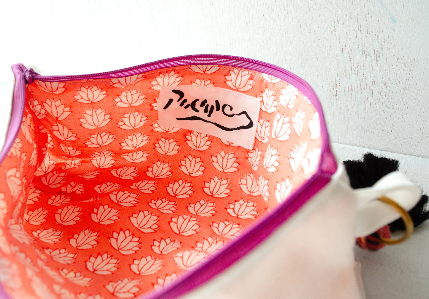 (New)横長ポシェット【紫】