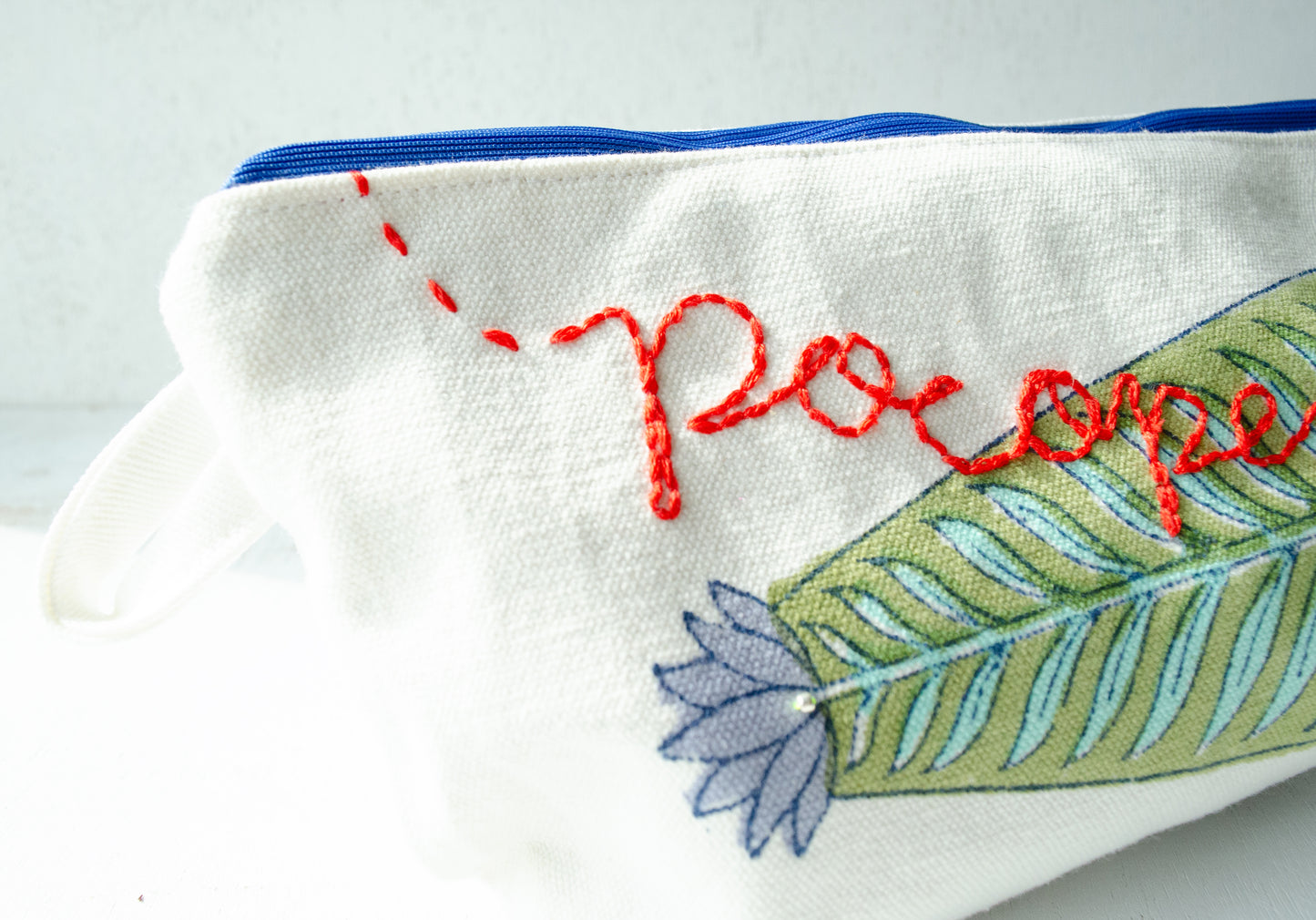 (New)横長ポシェット【青】