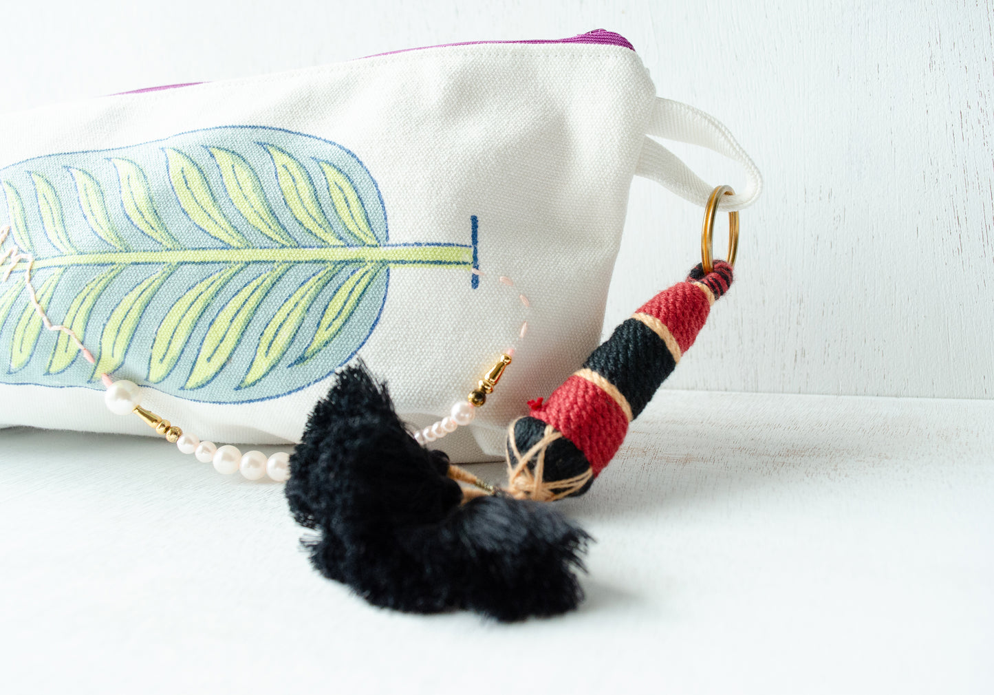 (New)横長ポシェット【紫】