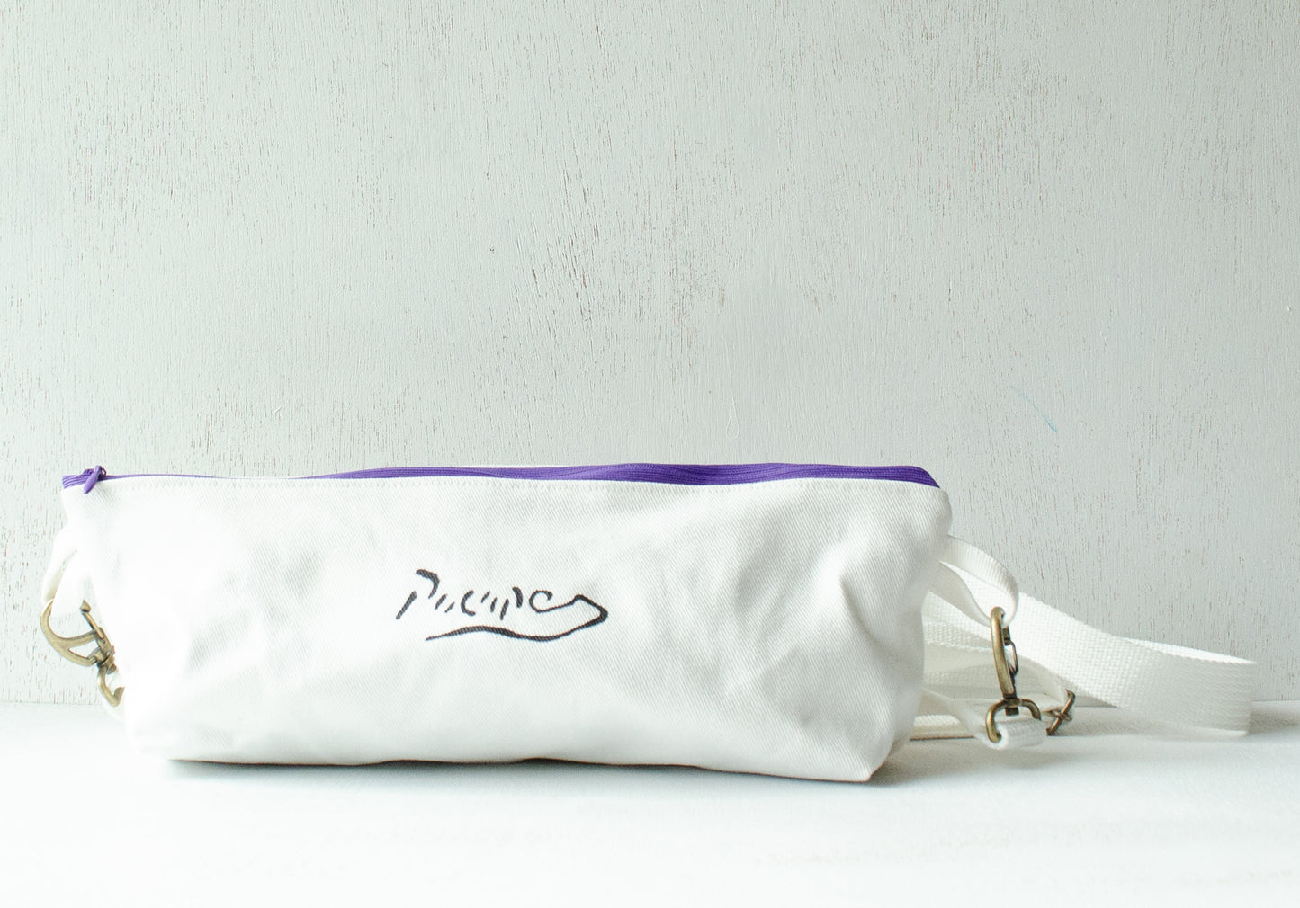 (New)横長ポシェット【マーガレット紫】