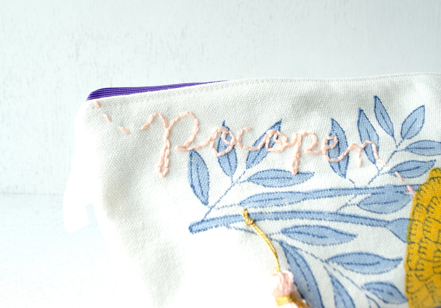 (New)横長ポシェット【マーガレット紫】