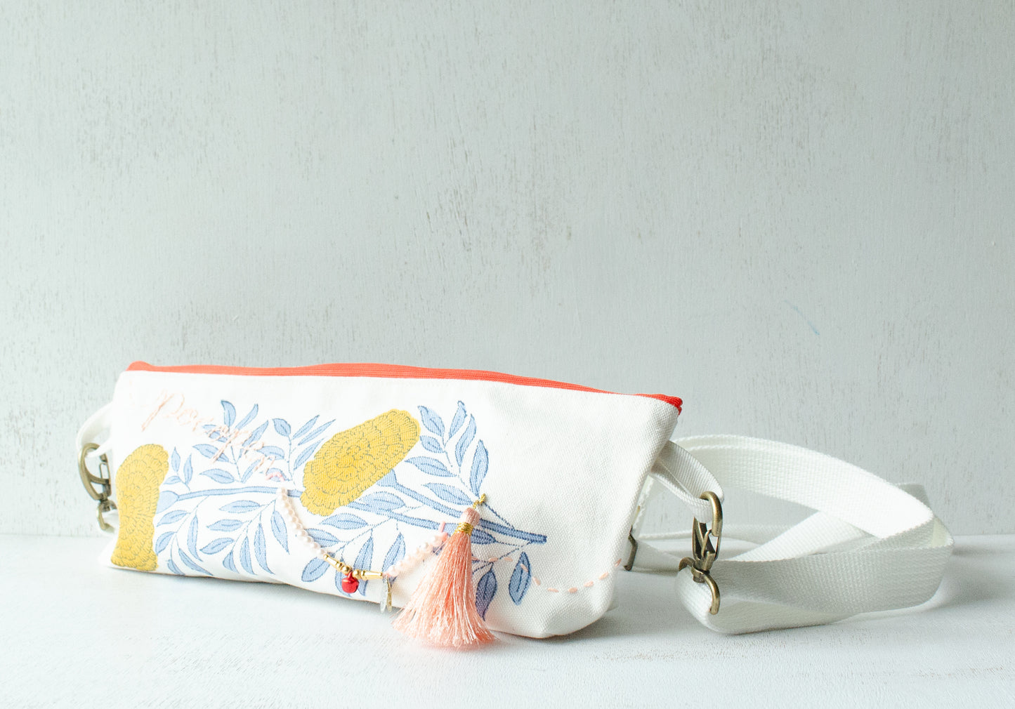 (New)横長ポシェット【オレンジ】