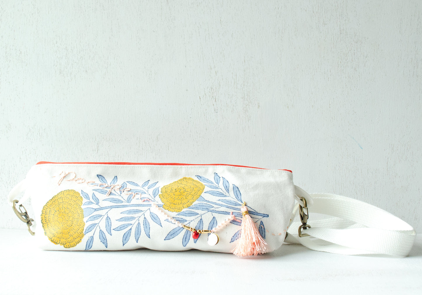 (New)横長ポシェット【オレンジ】